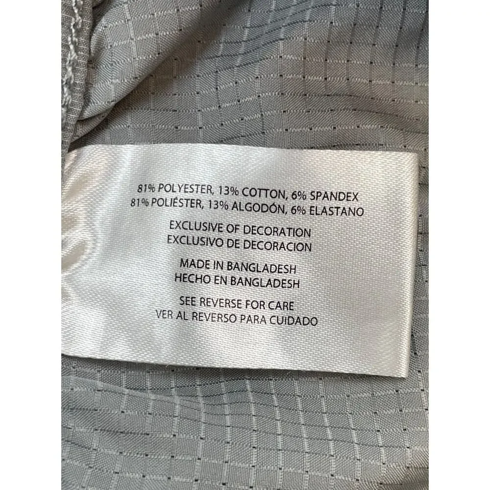 Banana Republic Shorts Mens‎ 38 Gray Cotton Performance Stretch Golf 9